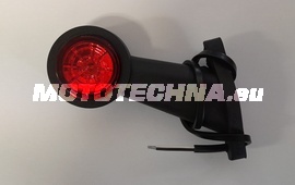 Svítilna poziční tykadlo LED 12/24V - krátká,šikmá