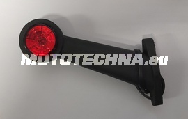 Svítilna poziční tykadlo LED 12/24V - šikmá