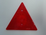 Odrazka červená trojuhelník